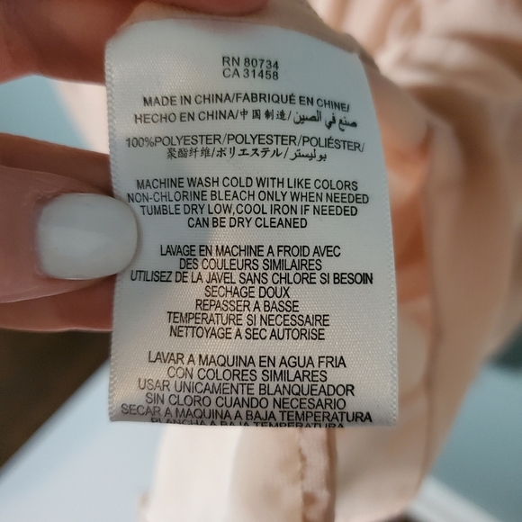 Bcbgeneration Sheer long sleeve blouse Large - Picture 11 of 11